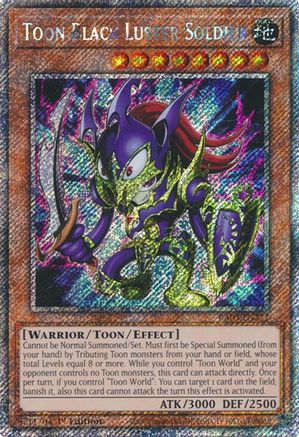 Toon Black Luster Soldier (Platinum Secret Rare) [RA03-EN272] Platinum Secret Rare - Yu-Gi-Oh! - Card Brawlers | Quebec | Canada |