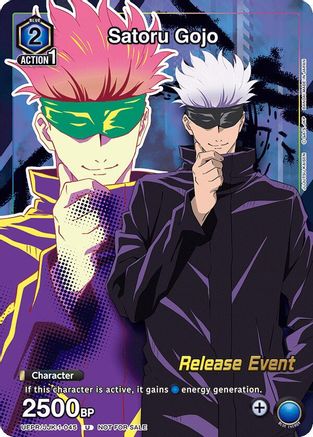 Satoru Gojo (Release Event Participation) (UEPR/JJK-1-045) - UE03BT Jujutsu Kaisen Release Event Cards