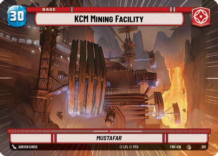 KCM Mining Facility // Battle Droid (301 // T03) (Hyperspace) (301 // T03) [Twilight of the Republic] - Fantasy Flight Games - Card Brawlers | Quebec | Canada |