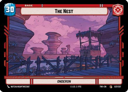 The Nest // Battle Droid (027/257 // T01/T02) (027/257 // T01/T02) [Twilight of the Republic] - Fantasy Flight Games - Card Brawlers | Quebec | Canada |