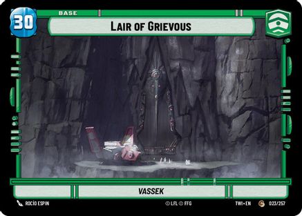Lair of Greivous // Battle Droid (023/257 // T01/T02) (023/257 // T01/T02) [Twilight of the Republic] - Fantasy Flight Games - Card Brawlers | Quebec | Canada |