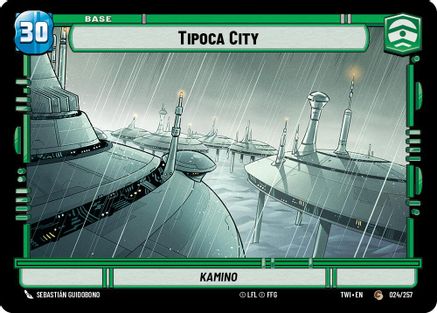 Tipoca City // Battle Droid (024/257 // T01/T02) (024/257 // T01/T02) [Twilight of the Republic] - Fantasy Flight Games - Card Brawlers | Quebec | Canada |