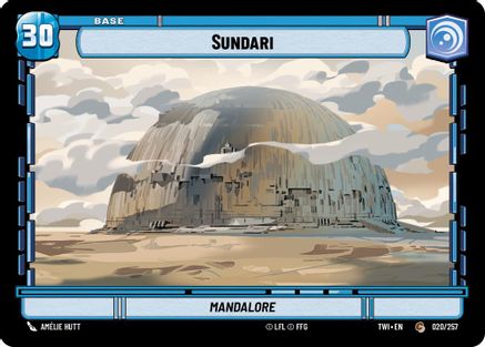 Sundari // Battle Droid (020/257 // T01/T02) (020/257 // T01/T02) [Twilight of the Republic] - Fantasy Flight Games - Card Brawlers | Quebec | Canada |