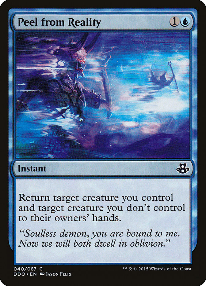 Peel from Reality [Duel Decks: Elspeth vs. Kiora] - Magic: The Gathering - Card Brawlers | Quebec | Canada |