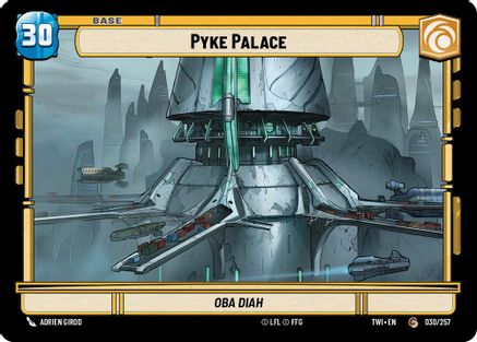 Pyke Palace // Clone Trooper (030/257 // T02/T02) (030/257 // T02/T02) [Twilight of the Republic] - Fantasy Flight Games - Card Brawlers | Quebec | Canada |