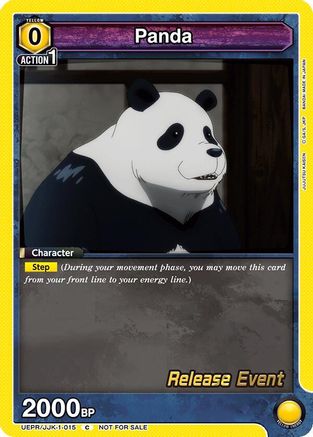 Panda (015) (UEPR/JJK-1-015) - UE03BT Jujutsu Kaisen Release Event Cards