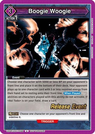 Boogie Woogie (UEPR/JJK-1-098) - UE03BT Jujutsu Kaisen Release Event Cards