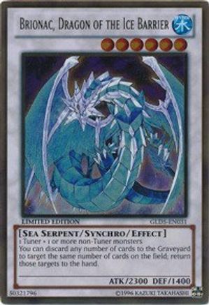 Brionac, Dragon of the Ice Barrier [GLD5-EN031] Gold Rare - Yu-Gi-Oh! - Card Brawlers | Quebec | Canada |