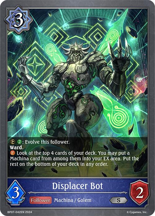 Displacer Bot (BP07-042EN) [Verdant Steel] - Bushiroad - Card Brawlers | Quebec | Canada |