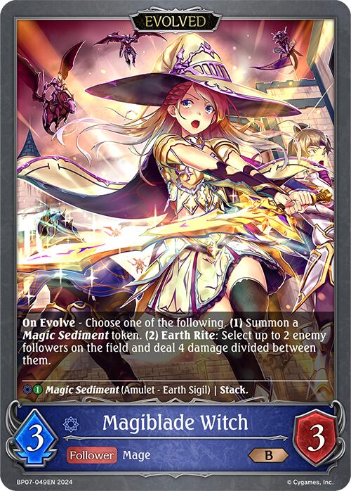 Magiblade Witch (Evolved) (BP07-049EN) [Verdant Steel] - Bushiroad - Card Brawlers | Quebec | Canada |