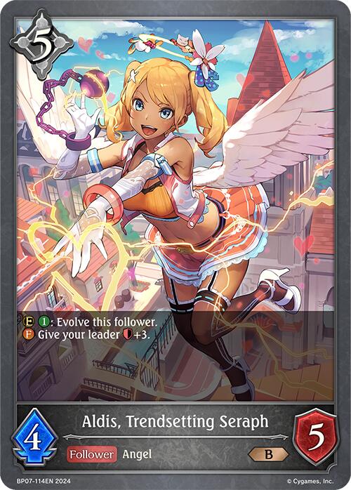Aldis, Trendsetting Seraph (BP07-114EN) [Verdant Steel] - Bushiroad - Card Brawlers | Quebec | Canada |