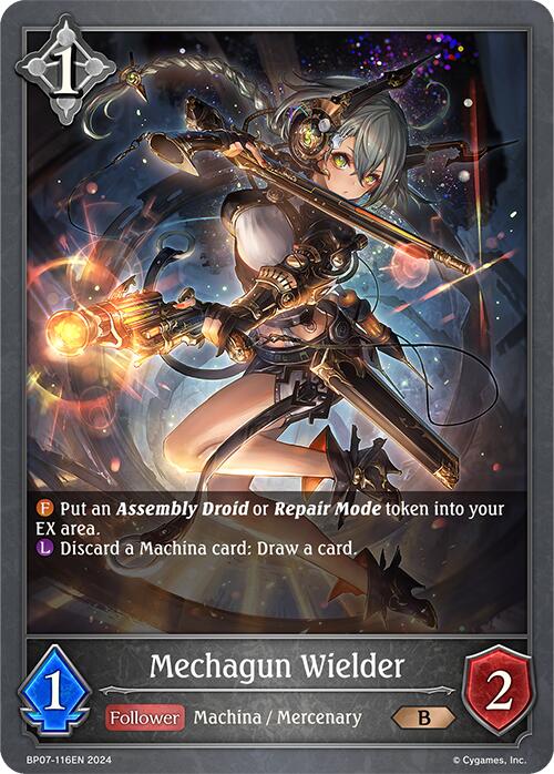 Mechagun Wielder (BP07-116EN) [Verdant Steel] - Bushiroad - Card Brawlers | Quebec | Canada |