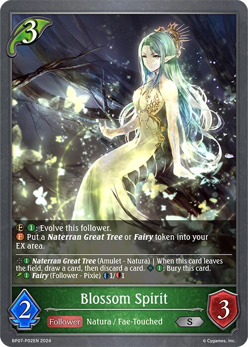Blossom Spirit - P02EN (Foil) (BP07-P02EN) [Verdant Steel] - Bushiroad - Card Brawlers | Quebec | Canada |