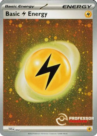Lightning Energy (2023) (004) - Holofoil [Professor Program Promos]