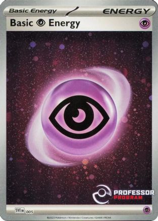 Psychic Energy (2023) (005) - Holofoil [Professor Program Promos]
