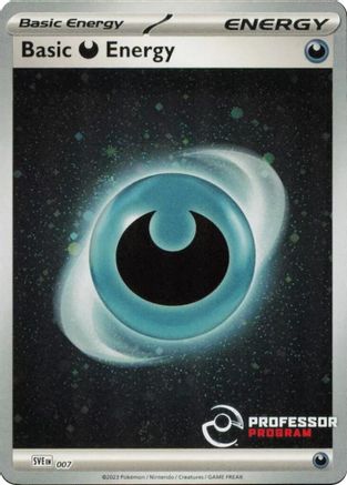 Darkness Energy (2023) (007) - Holofoil [Professor Program Promos]