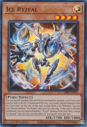 Ice Ryzeal [CRBR-EN003] Ultra Rare - Yu-Gi-Oh! - Card Brawlers | Quebec | Canada |