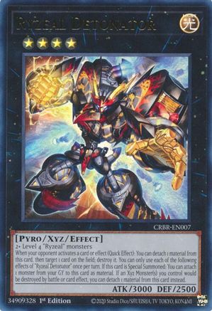 Ryzeal Detonator [CRBR-EN007] Ultra Rare - Yu-Gi-Oh! - Card Brawlers | Quebec | Canada |