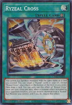 Ryzeal Cross [CRBR-EN009] Super Rare - Yu-Gi-Oh! - Card Brawlers | Quebec | Canada |