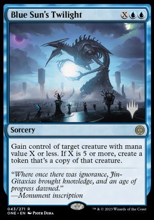Blue Sun's Twilight (Promo Pack) [Phyrexia: All Will Be One Promos] - Magic: The Gathering - Card Brawlers | Quebec | Canada |
