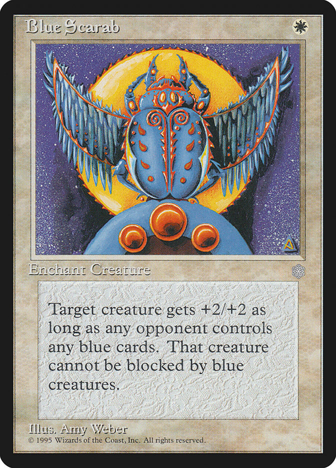 Blue Scarab [Ice Age] - Magic: The Gathering - Card Brawlers | Quebec | Canada |