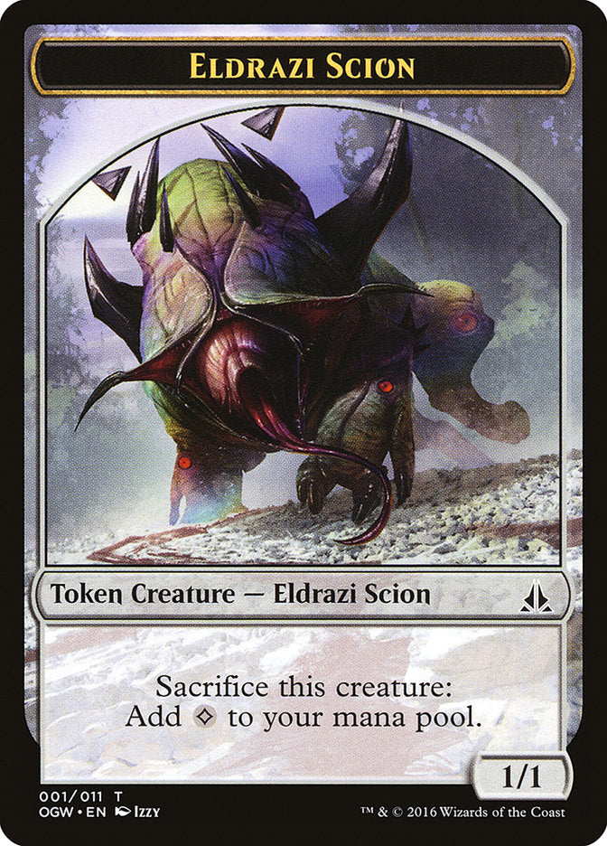 Eldrazi Scion Token (001/011) [Oath of the Gatewatch Tokens] - Magic: The Gathering - Card Brawlers | Quebec | Canada |