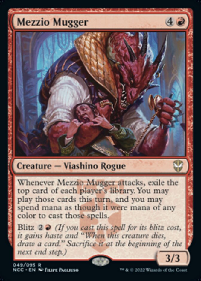 Mezzio Mugger [Streets of New Capenna Commander] - Magic: The Gathering - Card Brawlers | Quebec | Canada |