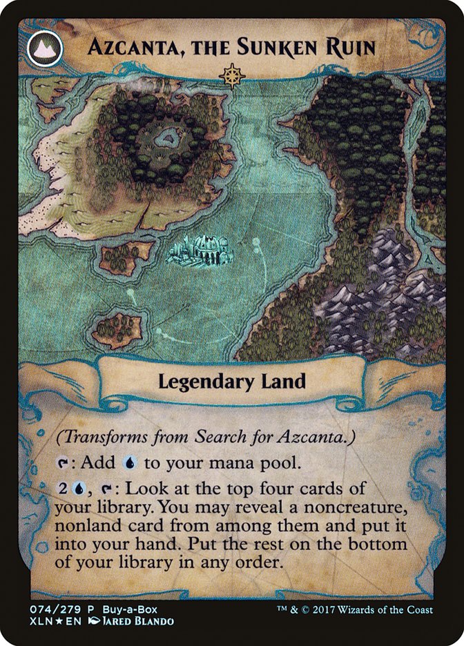 Search for Azcanta // Azcanta, the Sunken Ruin (Buy-A-Box) [Ixalan Treasure Chest] - Magic: The Gathering - Card Brawlers | Quebec | Canada |