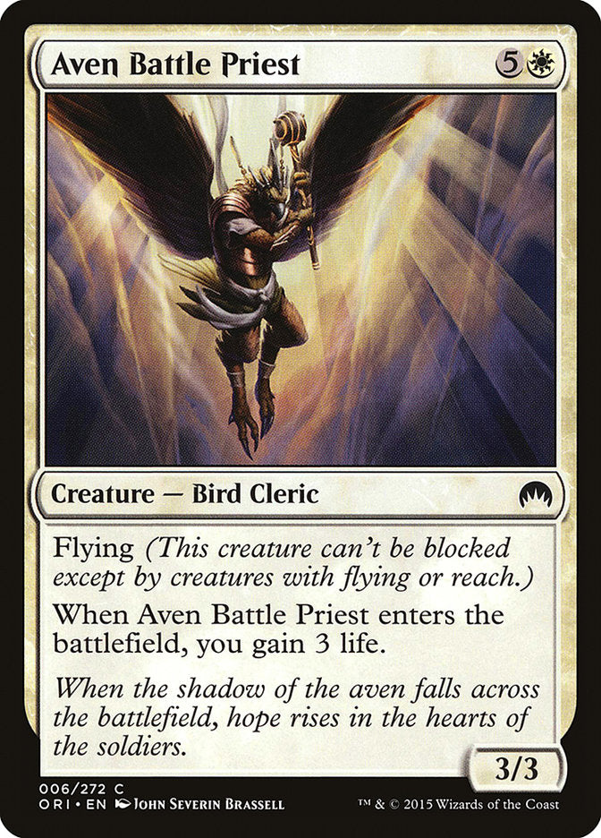Aven Battle Priest [Magic Origins] - Magic: The Gathering - Card Brawlers | Quebec | Canada |