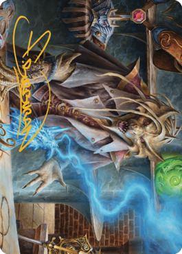 Renari, Merchant of Marvels Art Card (Gold-Stamped Signature) [Commander Legends: Battle for Baldur's Gate Art Series] - Magic: The Gathering - Card Brawlers | Quebec | Canada |
