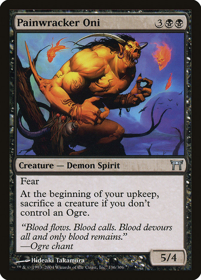 Painwracker Oni [Champions of Kamigawa] - Magic: The Gathering - Card Brawlers | Quebec | Canada |