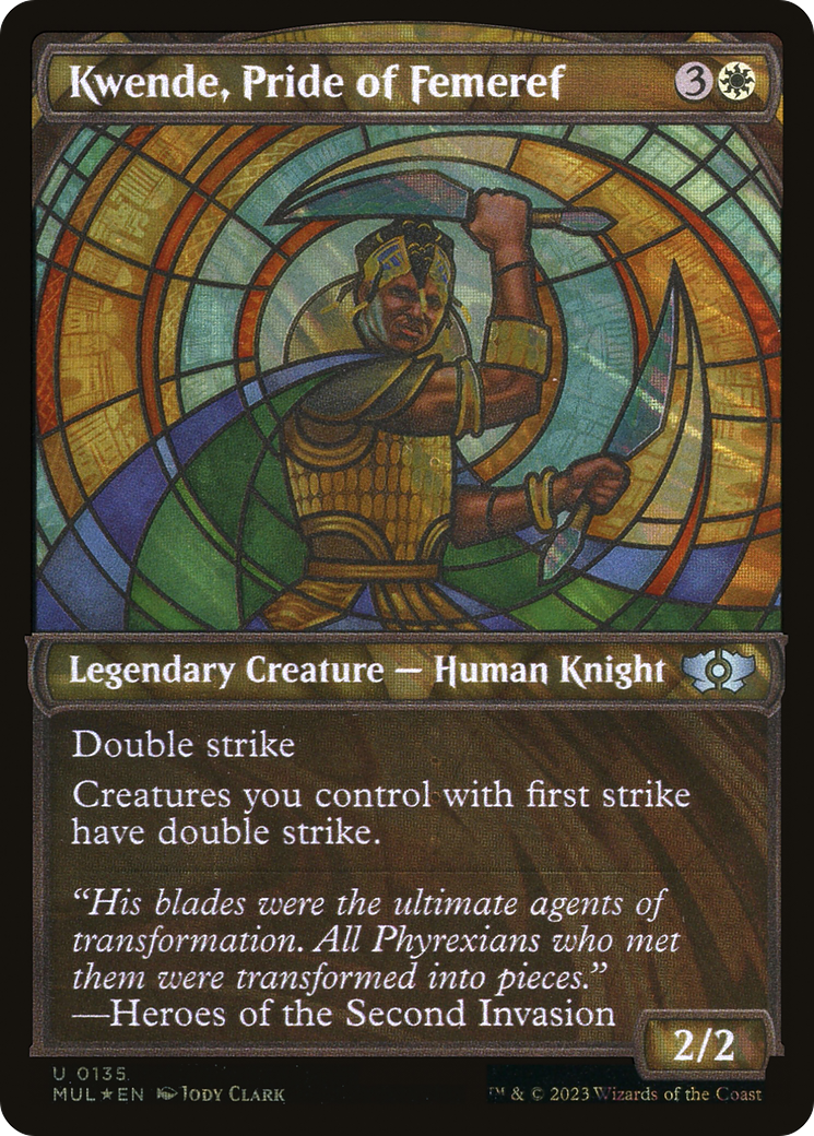 Kwende, Pride of Femeref (Halo Foil) [Multiverse Legends] - Magic: The Gathering - Card Brawlers | Quebec | Canada |