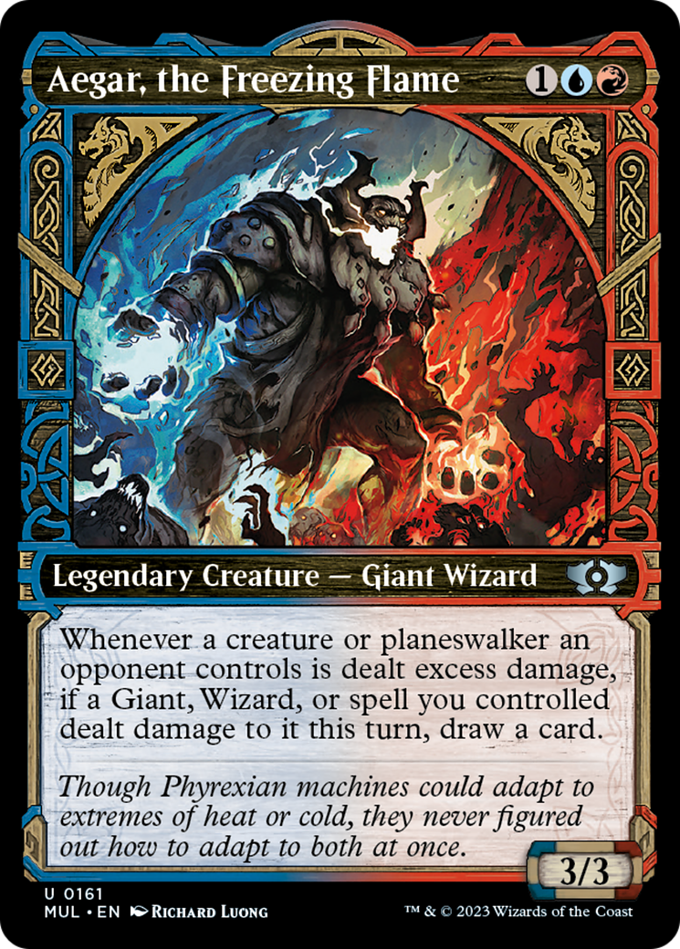 Aegar, the Freezing Flame (Halo Foil) [Multiverse Legends] - Magic: The Gathering - Card Brawlers | Quebec | Canada |