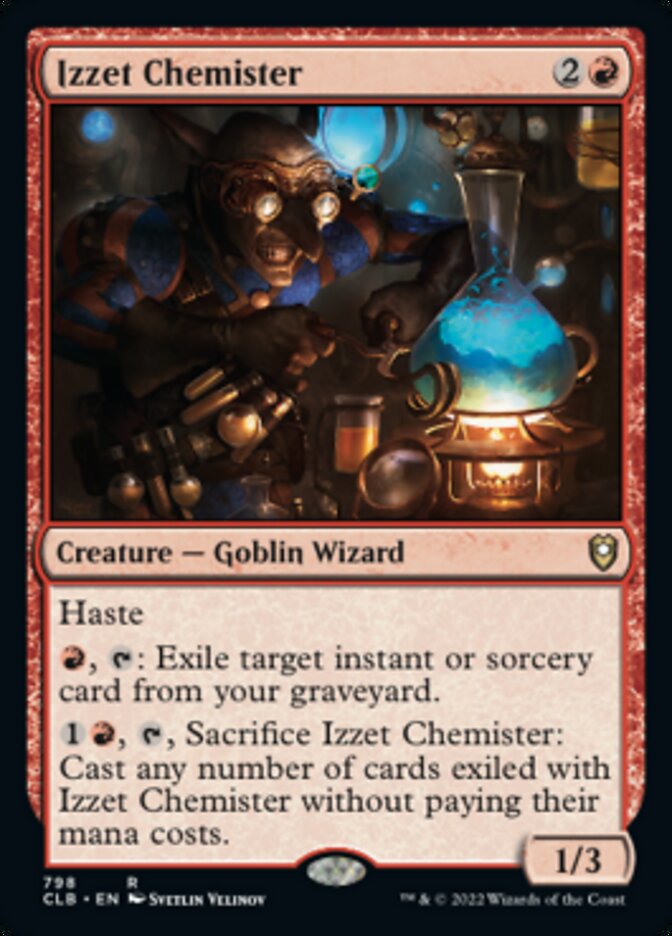 Izzet Chemister [Commander Legends: Battle for Baldur's Gate] - Magic: The Gathering - Card Brawlers | Quebec | Canada |