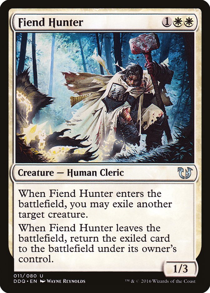 Fiend Hunter [Duel Decks: Blessed vs. Cursed] - Magic: The Gathering - Card Brawlers | Quebec | Canada |