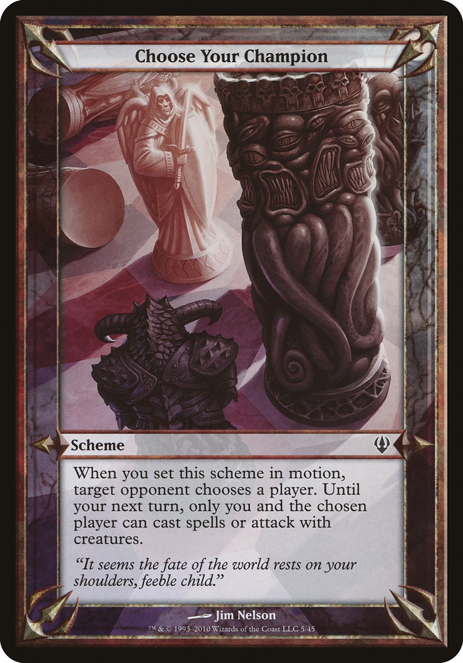 Choose Your Champion (Schemes) [Archenemy Schemes] - Magic: The Gathering - Card Brawlers | Quebec | Canada |