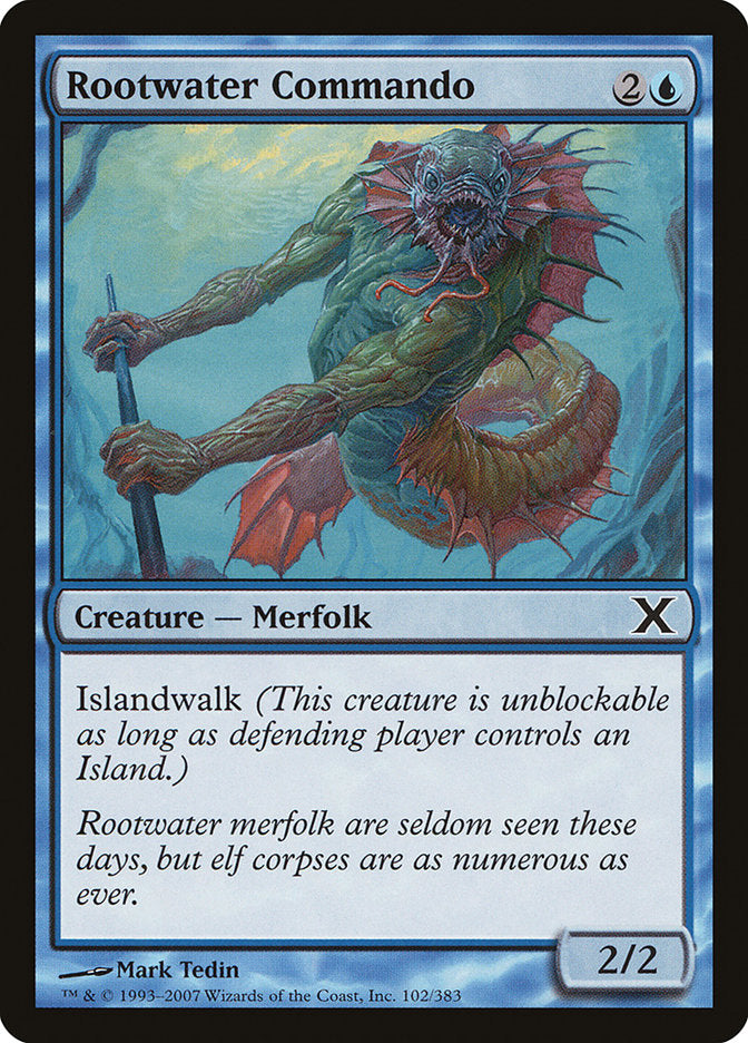 Rootwater Commando [Tenth Edition] - Magic: The Gathering - Card Brawlers | Quebec | Canada |