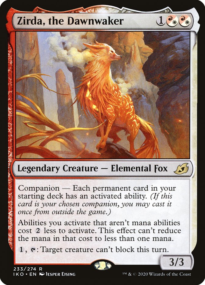 Zirda, the Dawnwaker [Ikoria: Lair of Behemoths] - Magic: The Gathering - Card Brawlers | Quebec | Canada |