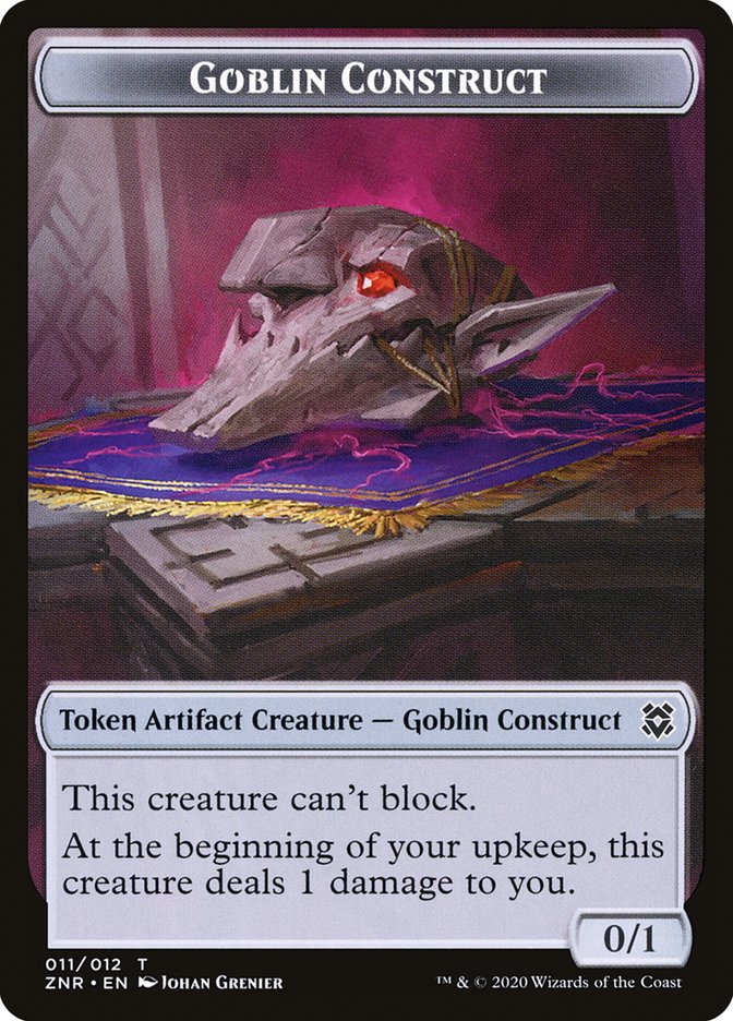 Goblin Construct Token [Zendikar Rising Tokens] - Magic: The Gathering - Card Brawlers | Quebec | Canada |