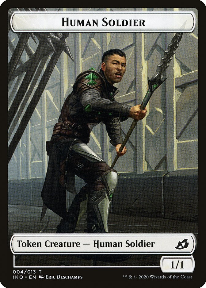 Kraken // Human Soldier (004) Double-Sided Token [Ikoria: Lair of Behemoths Tokens] - Magic: The Gathering - Card Brawlers | Quebec | Canada |