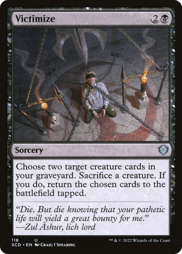 Victimize [Starter Commander Decks] - Magic: The Gathering - Card Brawlers | Quebec | Canada |
