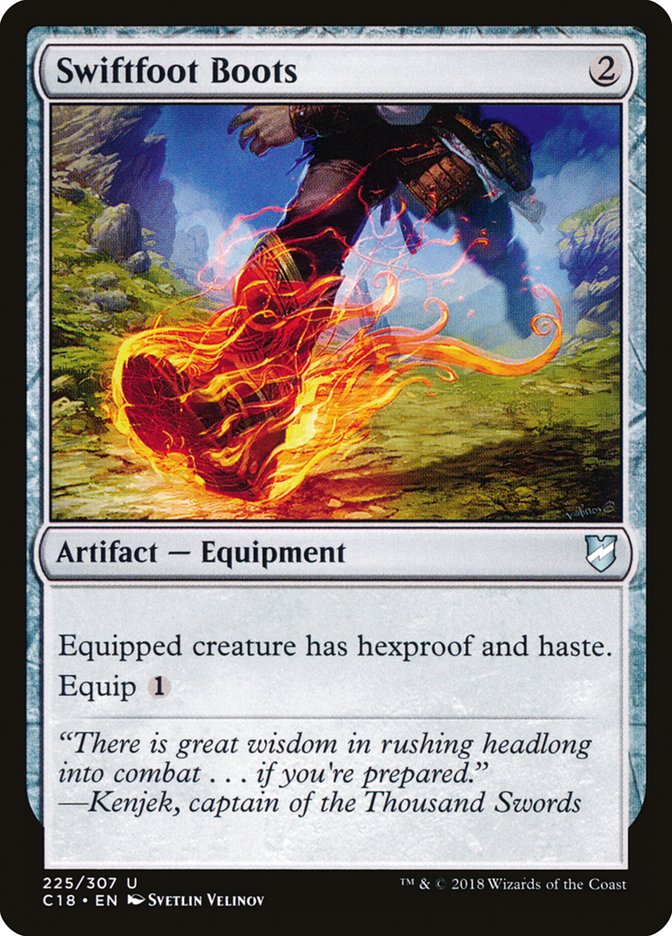 Swiftfoot Boots [Commander 2018] - Magic: The Gathering - Card Brawlers | Quebec | Canada |