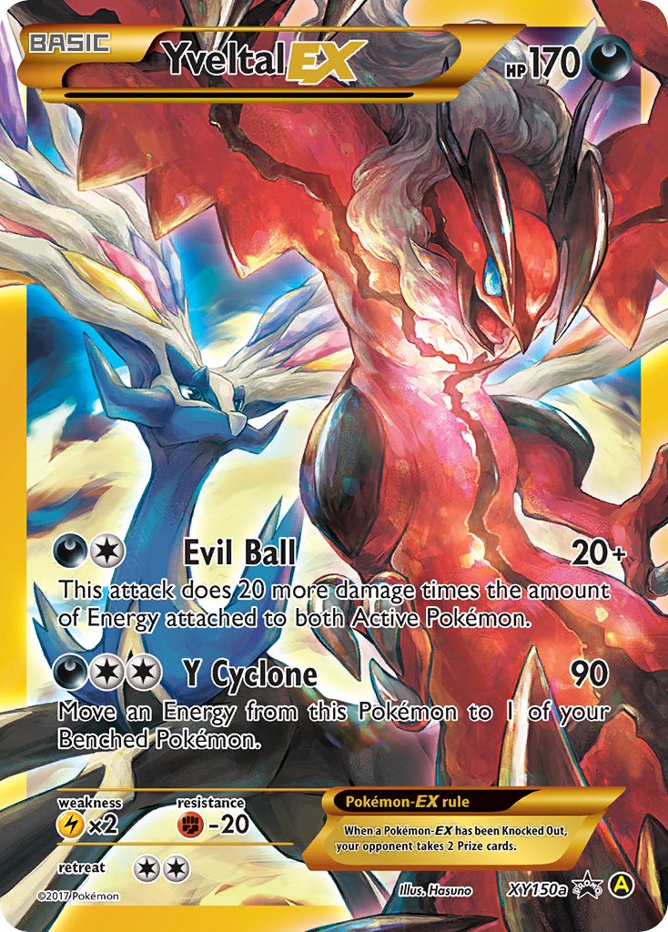 Yveltal EX (XY150a) [Alternate Art Promos] - Pokémon - Card Brawlers | Quebec | Canada |