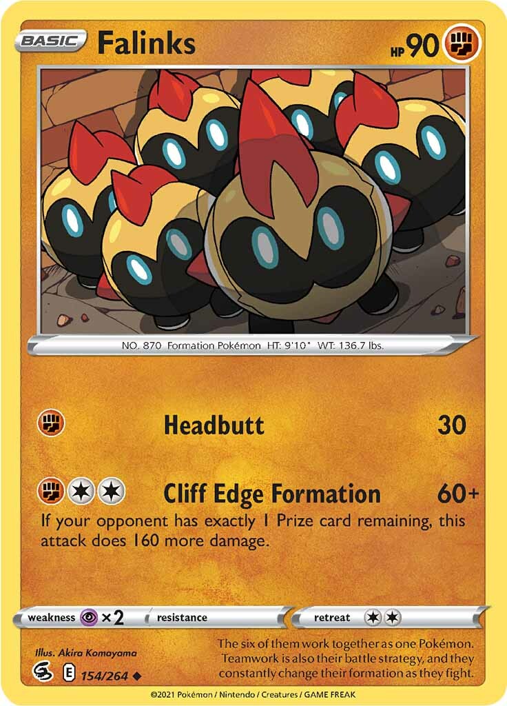 Falinks (154/264) [Sword & Shield: Fusion Strike] - Pokémon - Card Brawlers | Quebec | Canada |