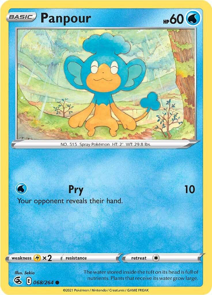 Panpour (068/264) [Sword & Shield: Fusion Strike] - Pokémon - Card Brawlers | Quebec | Canada |
