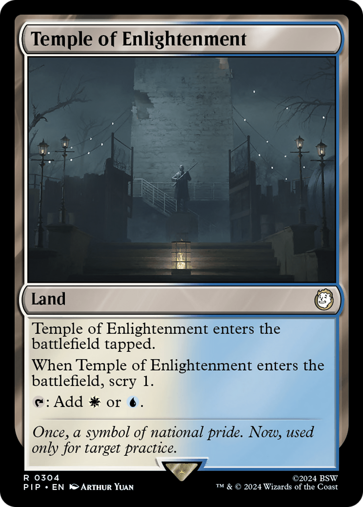 Temple of Enlightenment [Fallout] - Magic: The Gathering - Card Brawlers | Quebec | Canada |