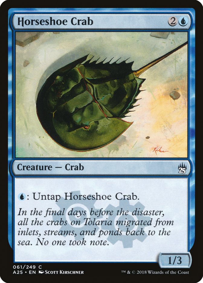 Horseshoe Crab [Masters 25] - Magic: The Gathering - Card Brawlers | Quebec | Canada |