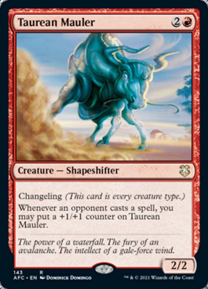Taurean Mauler [Dungeons & Dragons: Adventures in the Forgotten Realms Commander] - Magic: The Gathering - Card Brawlers | Quebec | Canada |