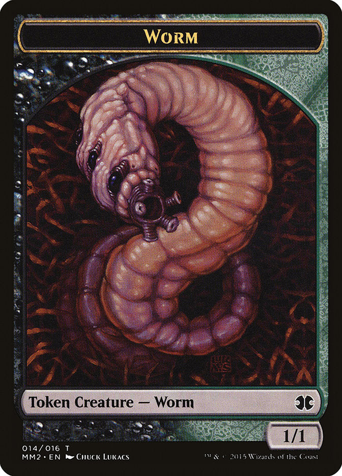 Worm Token [Modern Masters 2015 Tokens] - Magic: The Gathering - Card Brawlers | Quebec | Canada |