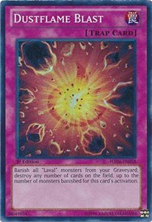 Dustflame Blast [HA06-EN058] Super Rare - Yu-Gi-Oh! - Card Brawlers | Quebec | Canada |